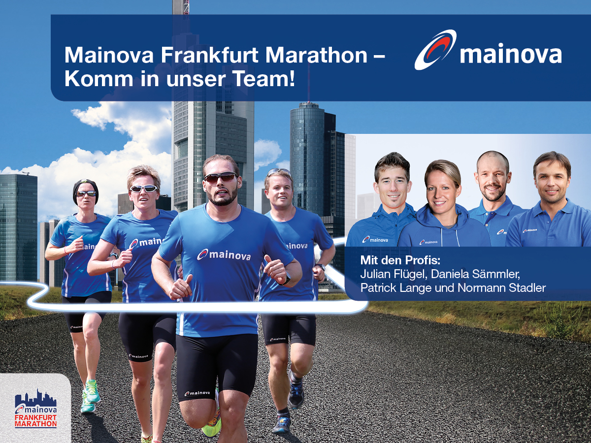 Mainova PromiStaffeln Komm in unser Team! Mainova Frankfurt Marathon