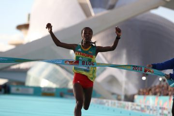 Mainova Frankfurt Marathon Marathon News Gudeta Kebede Of Ethiopia By Jean Pierre Durand Valencia 2018 03 24