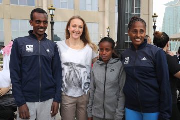 Tamirat Tola,Paula Radcliffe,Mare Dibaba E Wasefech Mergia