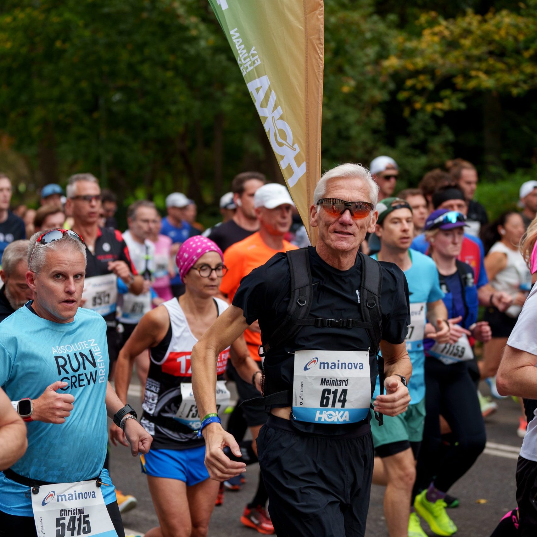 Mainova Frankfurt Marathon Pacemaker Zugläufer 2024 Frankfurt 64